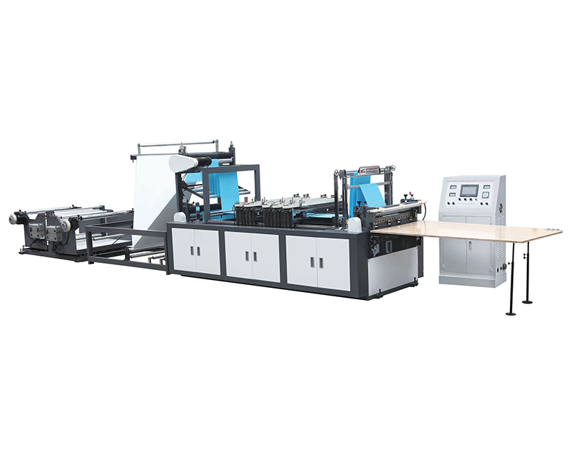 पूर्णपणे स्वयंचलित न विणलेल्या फॅब्रिक स्टोरेज बॉक्स सीलिंग आणि कटिंग मशीन